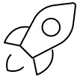 icon rocket